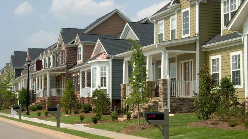 Row of houses